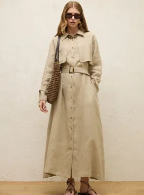 Multi Color Modest Dress